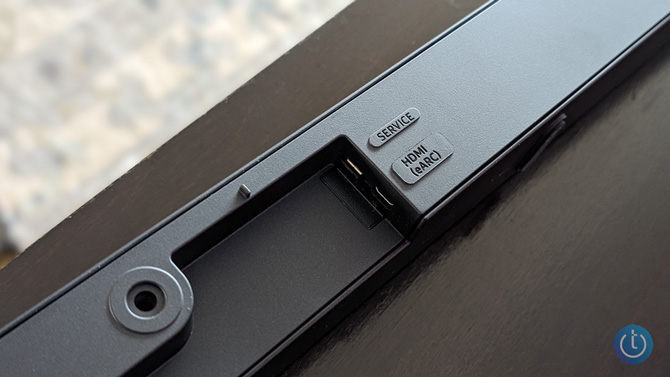 Samsung S800D eARC input