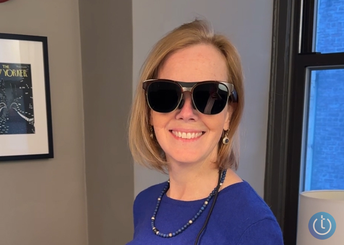XREAL One AR glasses are shown worn.
