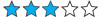 Rating: 3 stars out of 5